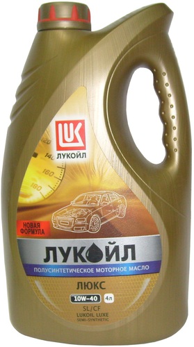 Моторное масло ЛУКОЙЛ ЛЮКС 10W-40 SL/CF 4л